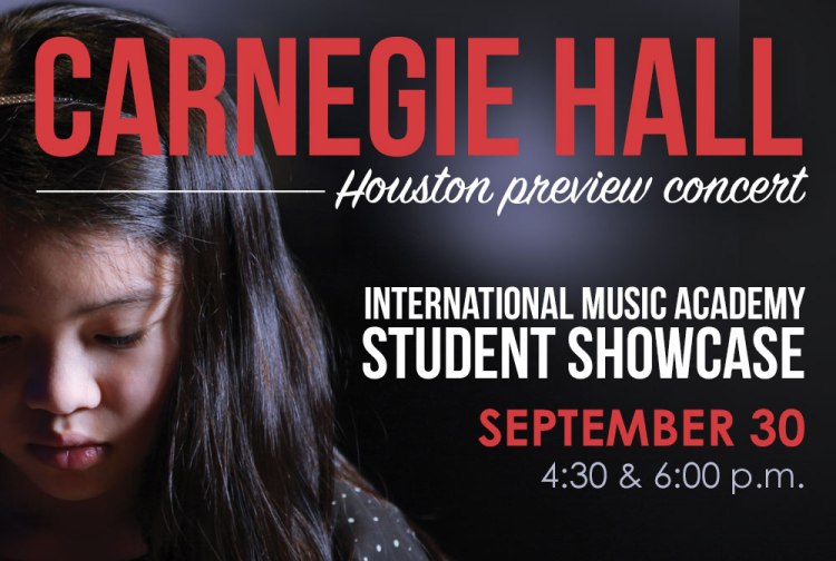 The International Music Academy - Student Concert